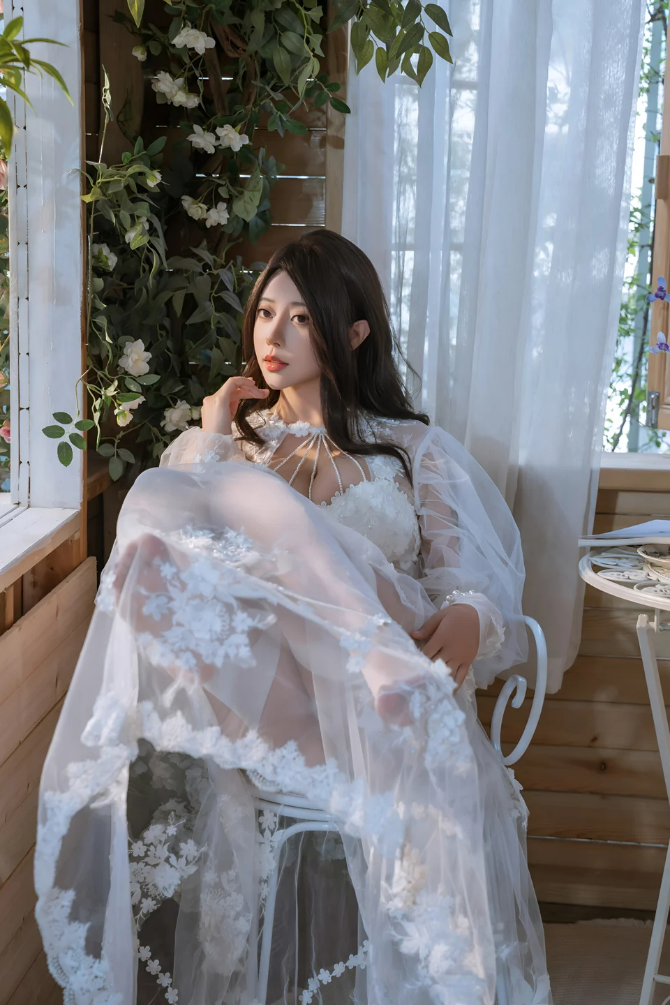 奈汐酱nice - 下午茶 [73P-777MB] tg@simisebaisi 【丝足阁】014.webp